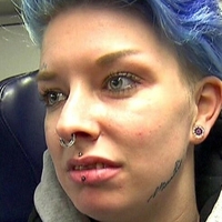 Girlwithfacetattoo aka Jacky aus Hartes Deutschland Nua